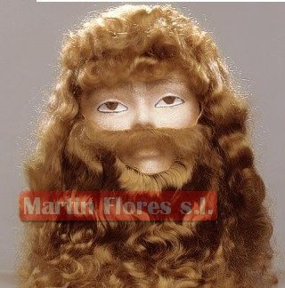 Barba rubia lujo especial rey