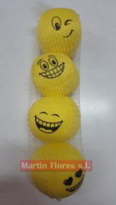 4u Pelota peluches emoji amarillo