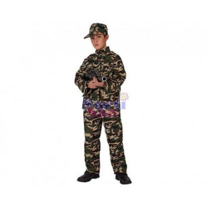 Disfraz militar soldado infantil