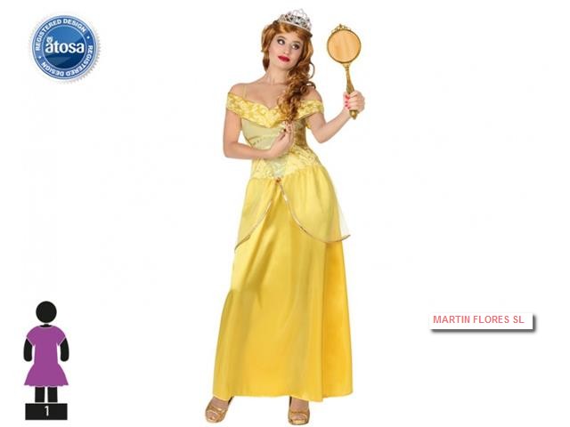Hundimiento recurso posición Disfraz princesa amarilla mujer bella en #sevilla para #carnaval Disney