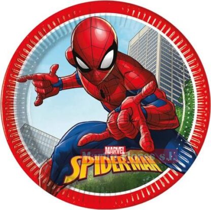 Platos spiderman 8u