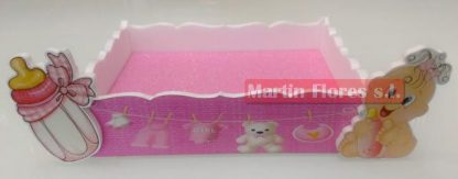 Canasta muñeco bebé Bautizo - Imagen 3