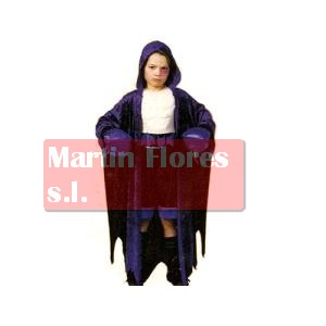 Disfraz boxeador morado niño