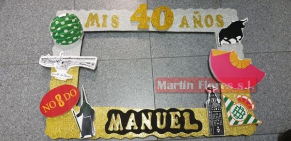 Marco Photocall grande cumpleaños - Imagen 15