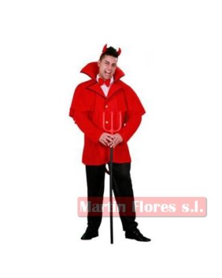 Disfraz diablo chaqueta roja
