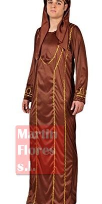 Disfraz árabe marrón túnica