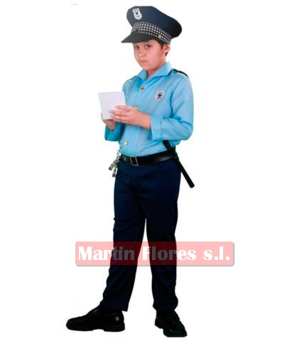 Las mejores ofertas en Talla S Azul policía disfraces para niños