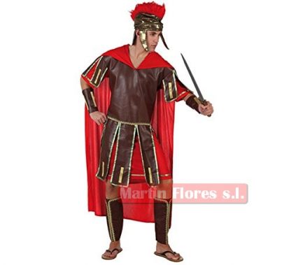Disfraz guerrero romano marrón
