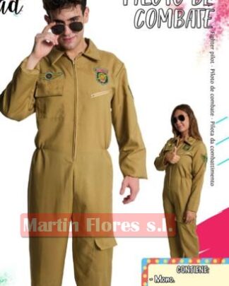 Disfraz piloto de combate