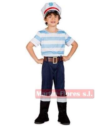 Disfraz marinero niño pantalón azul