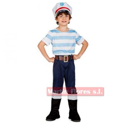 Disfraz marinero niño pantalón azul