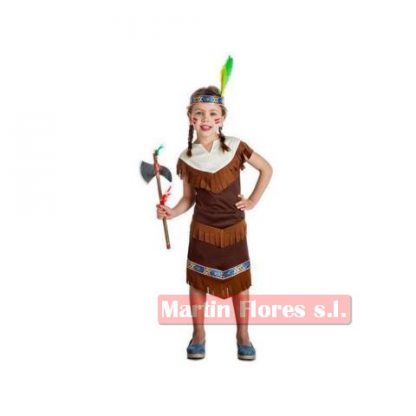 Disfraz india apache niña