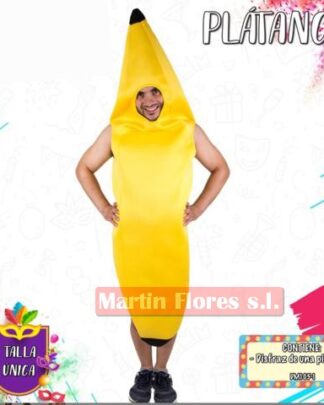 Disfraz Platano amarillo