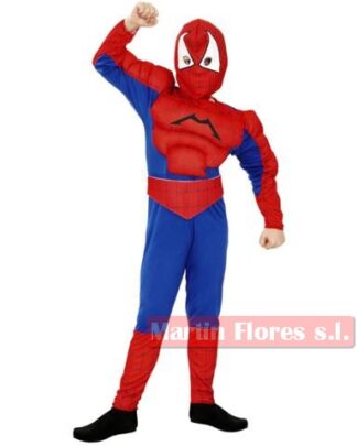 Disfraz araña spider musculoso