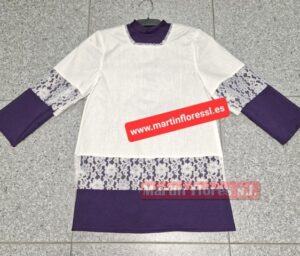 Disfraz monaguillo morado