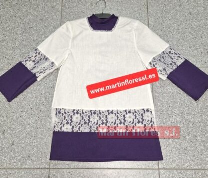 Disfraz monaguillo morado