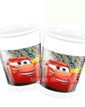 Vasos coche Cars 8u