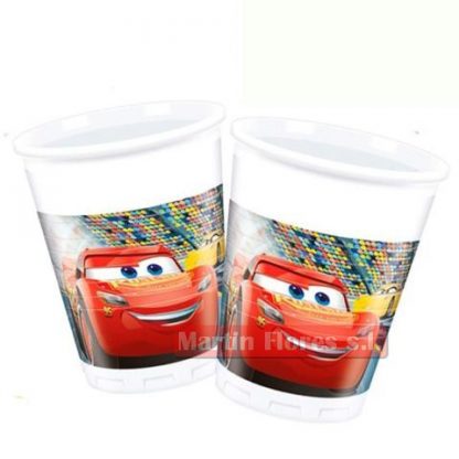 Vasos coche Cars 8u