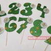 Figura decorativa 1u número tarta Betis