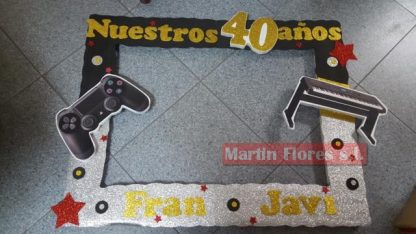 Marco Photocall grande cumpleaños - Imagen 4