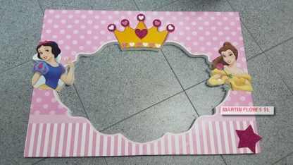 Cartel photocall princesas