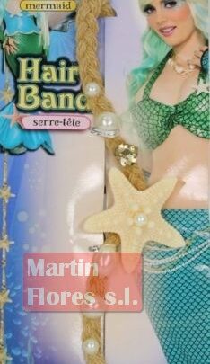 Diadema estrella mar sirena