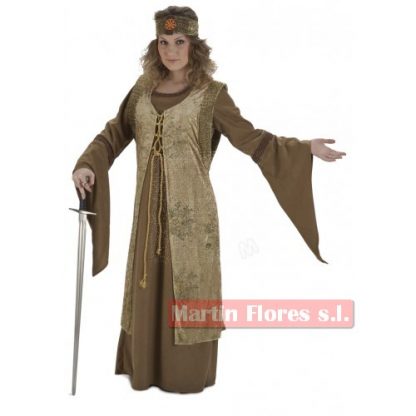 Disfraz dama medieval lujo