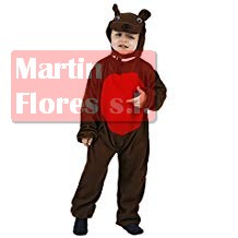 Disfraz oso marrón infantil