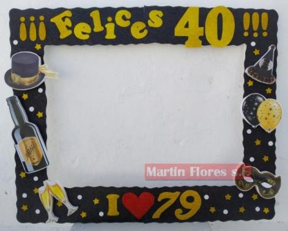 Marco Photocall grande cumpleaños - Imagen 9