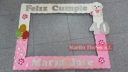 Marco Photocall grande cumpleaños - Imagen 3