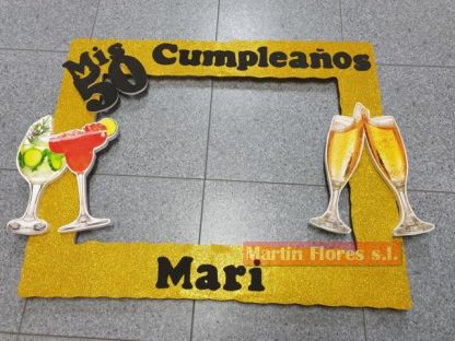 Marco Photocall grande cumpleaños - Imagen 8