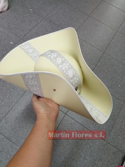 Gorro duque o piratesa blanco