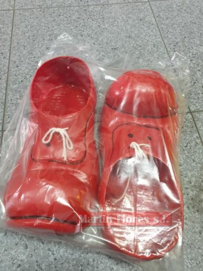 Zapato payaso adulto plástico duro - Imagen 2