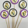 Brocheta decoración 6u deportes fútbol - Imagen 8