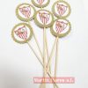 Brocheta decoración 6u deportes fútbol - Imagen 3