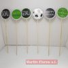 Brocheta decoración 6u deportes fútbol