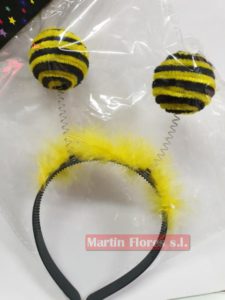 Antenas avispa o abeja rizada