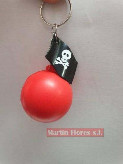 Llavero bandera pirata - Imagen 2