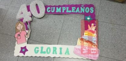 Marco Photocall grande cumpleaños - Imagen 17