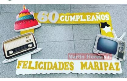 Marco Photocall grande cumpleaños - Imagen 18