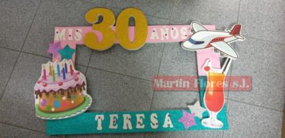 Marco Photocall grande cumpleaños - Imagen 16