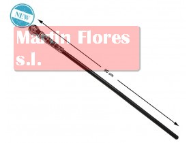 Bastón dandi gris 80cm
