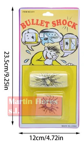 Pegatina cristal roto