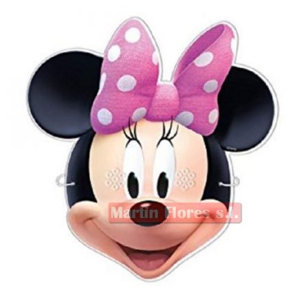 Careta Minnie rosa 6u