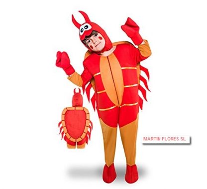 Disfraz cangrejo rojo infantil