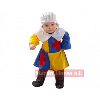 Disfraz medieval Rodrigo bebé 7-12