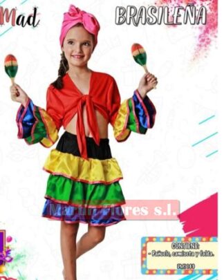 Disfraz rumbera corta C