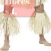 Tobilleras o brazalete pajita zulú , indio o Hawaiano