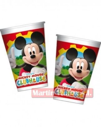 Vasos mickey club 10u