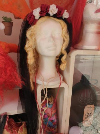 Diadema flores calavera catrina - Imagen 2